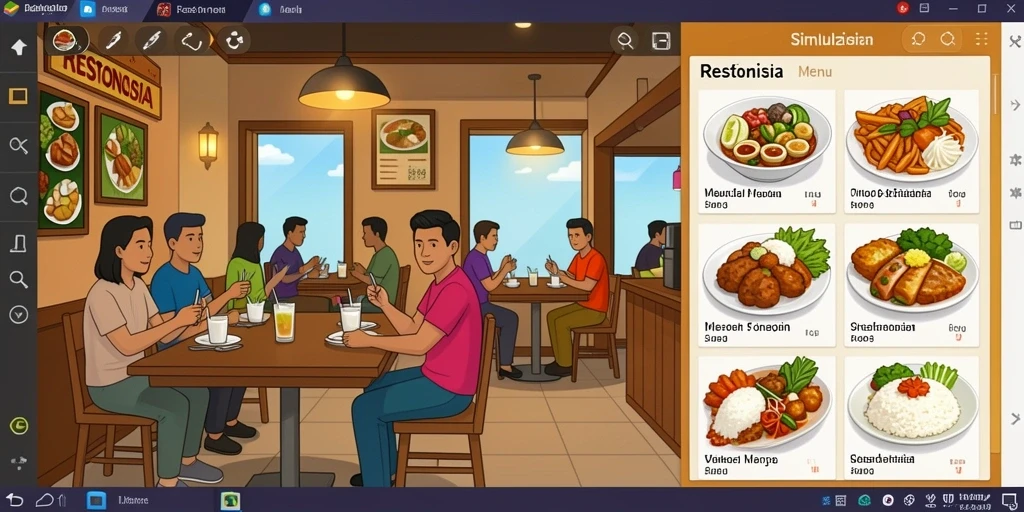Screenshot menunjukkan karakter utama dalam misi pertama.