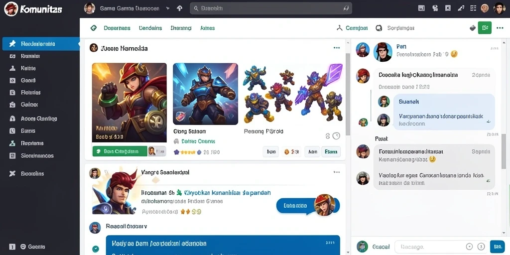Tampilan awal yang menarik perhatian.