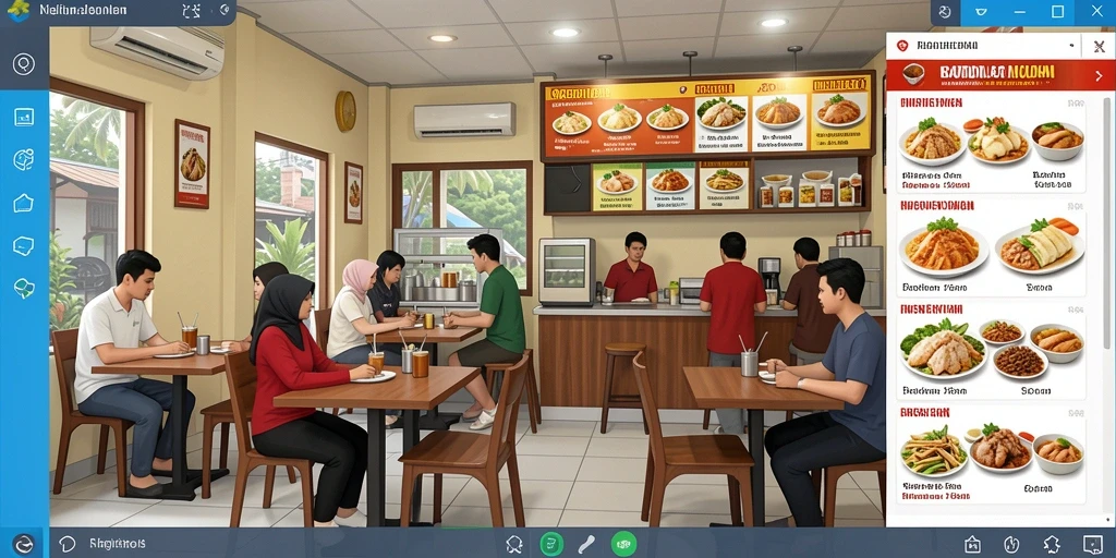 Tampilan antarmuka yang menarik dan mudah digunakan.