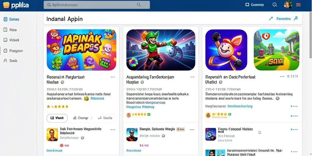 Tampilan antarmuka yang ramah pengguna.