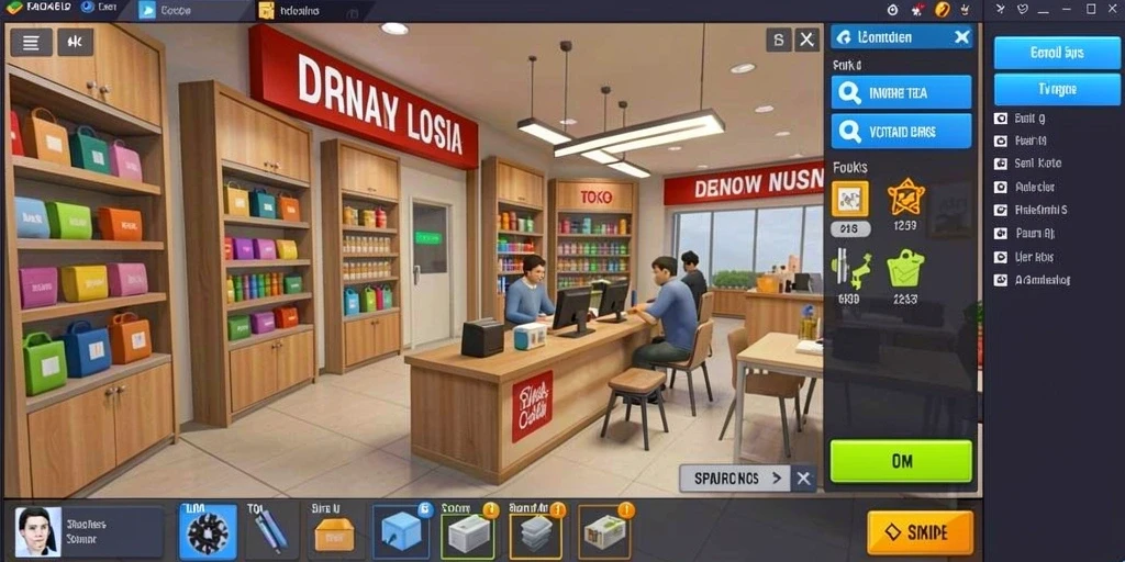 Screenshot menampilkan karakter utama di tengah pertempuran.