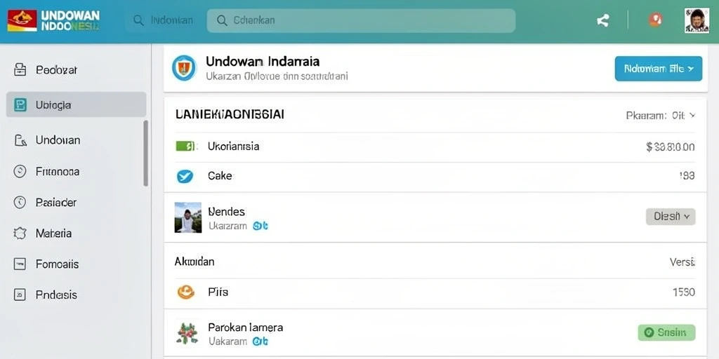 Tampilan antarmuka yang menawan dan ramah pengguna.